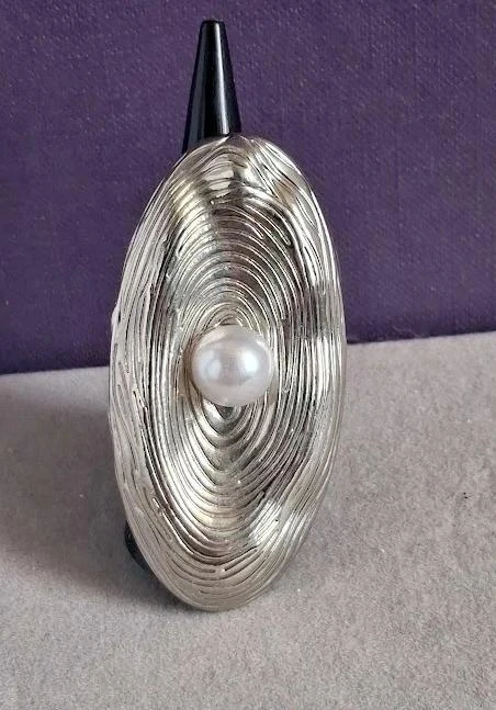 Anel oval grande – photo 2